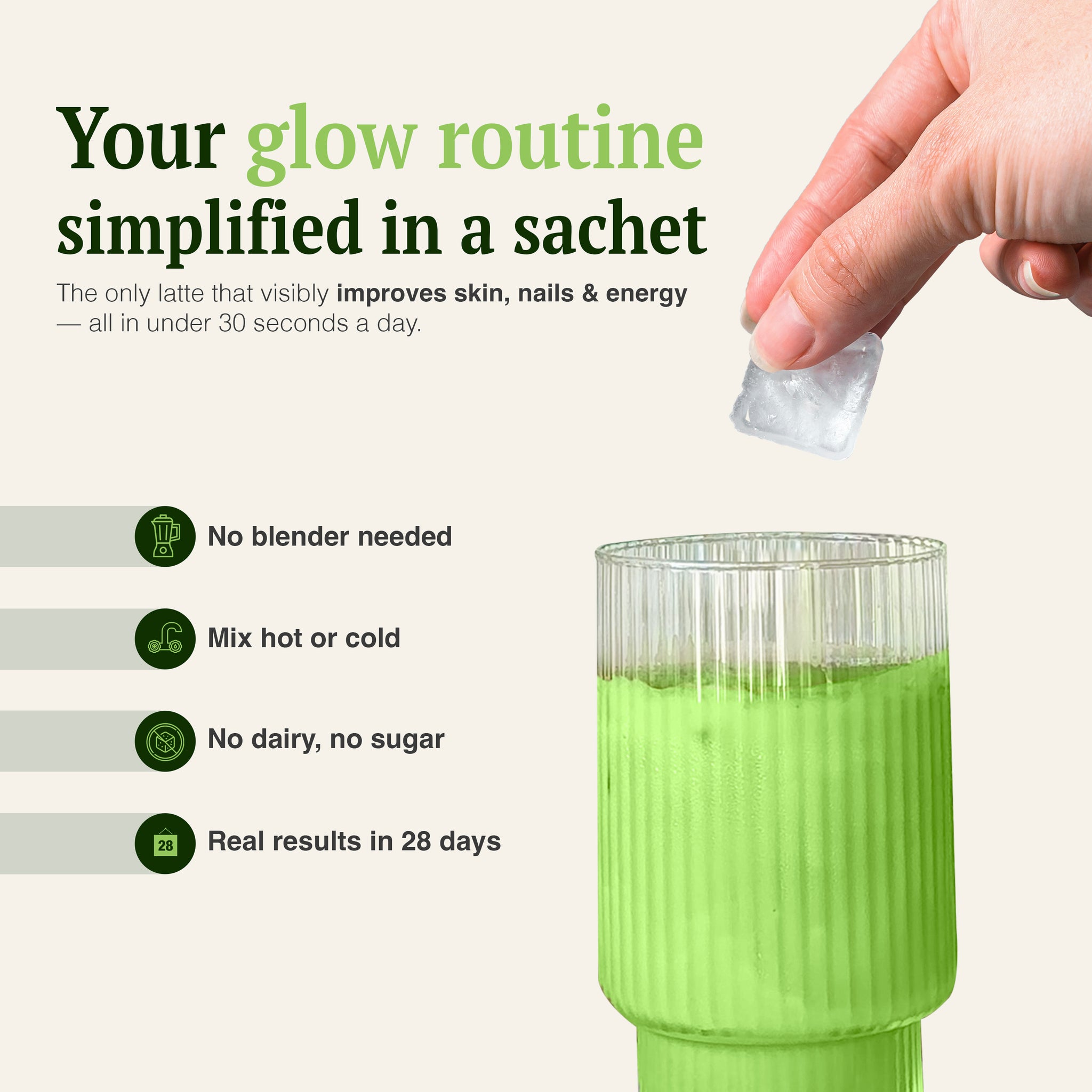 Beauty Collagen Matcha Latte