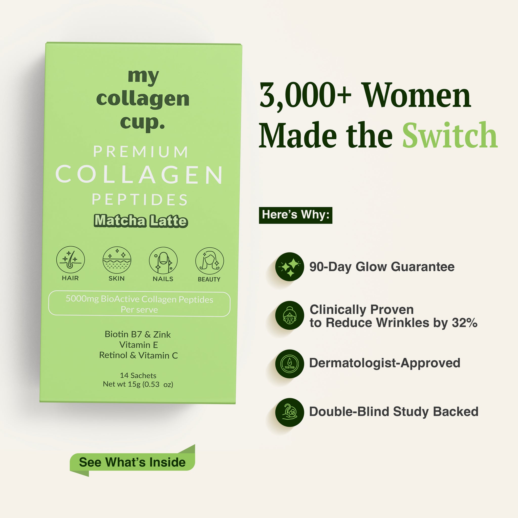 Beauty Collagen Matcha Latte